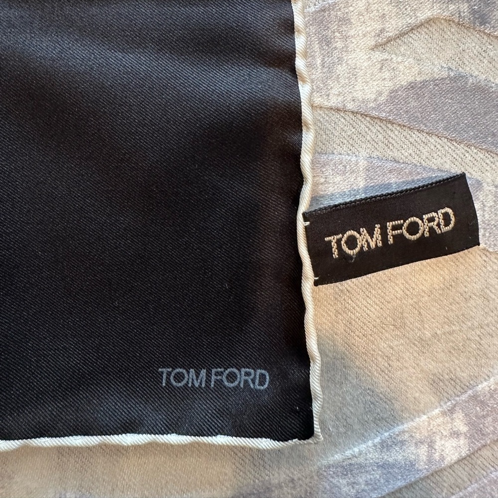 Tom Ford silk pocket Square